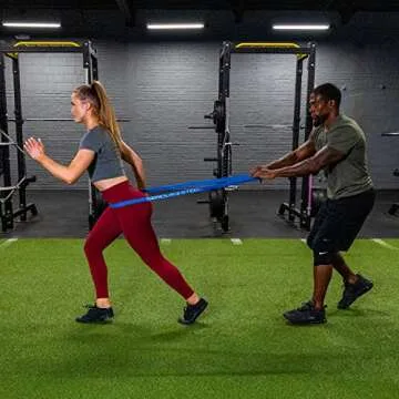 Serious Steel Fitness Resistance & Pull-Up Band #3 Blue