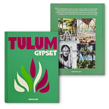 Tulum Gypset Coffee Table Book by Assouline for Home Decor