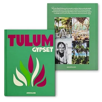 Tulum Gypset Coffee Table Book by Assouline for Home Decor