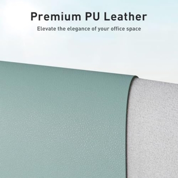 Aothia Leather Desk Pad Protector for Office and Home