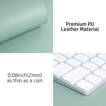 Aothia Leather Desk Pad Protector for Office and Home