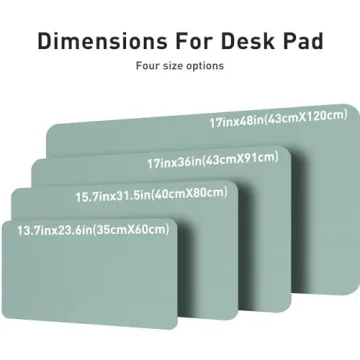 Aothia Leather Desk Pad Protector for Office and Home