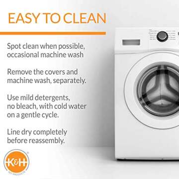 K&H Pet Products Bucket Booster Dog Car Seat with Dog Seat Belt for Car, Washable Small Dog Car Seat, Sturdy Dog Booster Seats for Small Dogs, Medium Dogs, 2 Safety Leashes, Large Realtree Edge Camo