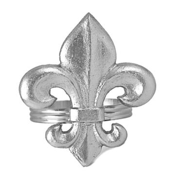 Alpha Living Home Silver Napkin Rings Set of 12