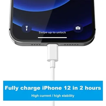 Durable AZMOGDT iPhone Charger 5-pack with Fast Charging