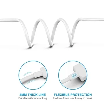 Durable AZMOGDT iPhone Charger 5-pack with Fast Charging