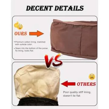 Rejolly Puffer Quilted Shoulder Bag for Women Puffy Bubble Tote Bag Lightweight Nylon Handbag Padded Soft Purse Brown