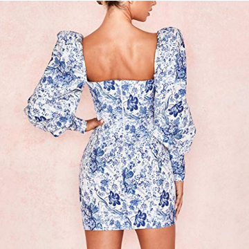 LKOUS Elegant Off Shoulder Dress for Nights Out