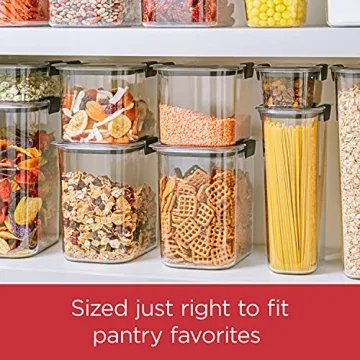 Rubbermaid Brilliance BPA-Free Food Storage Containers Set