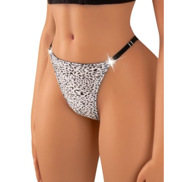 Banamic Women G-String Thongs Panties T Back Breathable Sexy Underwear