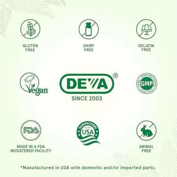 DEVA Vegan Probiotic with Prebiotics - Gut Health Essential