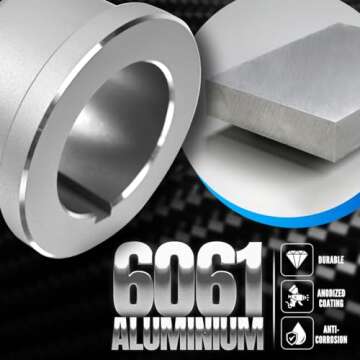 BILLFARO Silver LS Timing Cover Alignment Tool,Billet Aluminum Front Seal Installer Seal Kit Oil Pan Cover for LS Series Engines Ls1 Ls2 Ls3 Ls6 Ls Lq4 Lq9 4.8 5.3 5.7 6.0 6.2