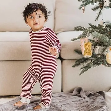 Burt's Bees Baby Boys Romper – Organic Cotton for Comfort