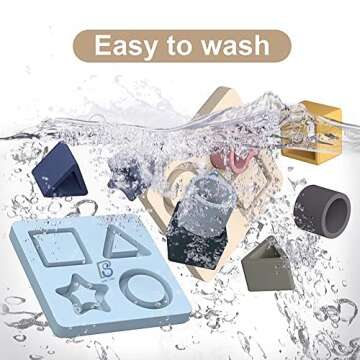 Baby Step Beige Silicone Shape Sorter for Toddlers