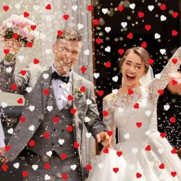 Celebrate with Whaline Valentine's Day Heart Confetti