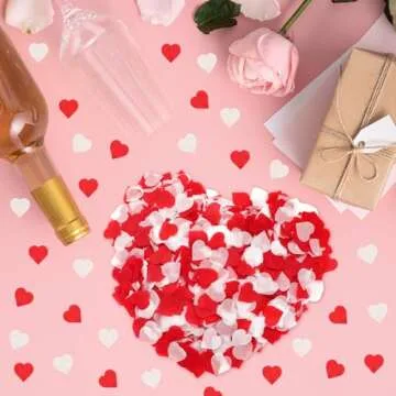 Celebrate with Whaline Valentine's Day Heart Confetti