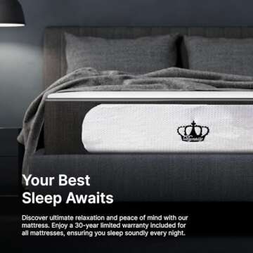 Dynasty Queen CoolBreeze Gel Memory Foam Mattress