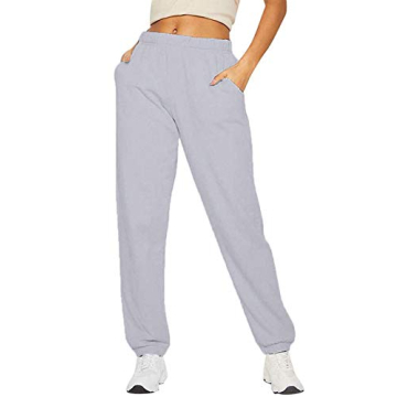 Women’s High Waist Sporty Joggers with Pockets for Comfort