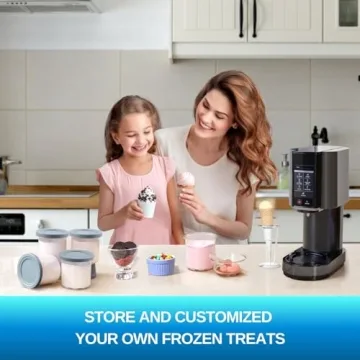 Ninja Creami 4 Pack Replacement Pints & Lids