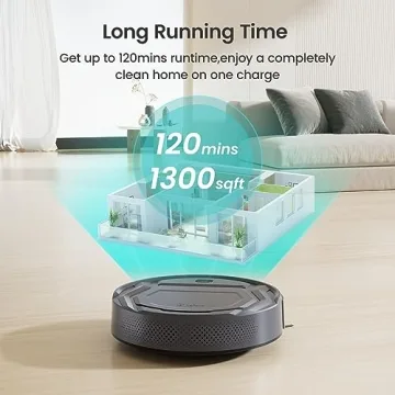 Lefant M210 Pro Robot Vacuum, Pet Hair Cleaning Power