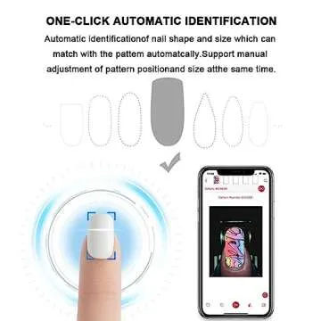 RESKIU 3D Nail Art Printer - Portable & Smart Design