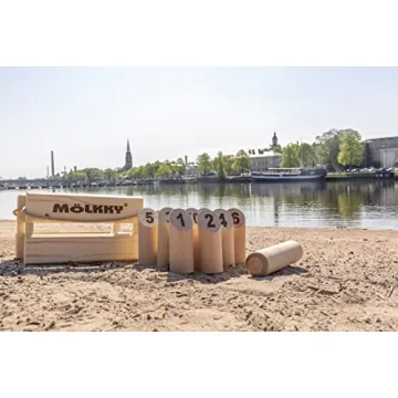 Molkky - Classic Outdoor Pin & Skittles Game for All Ages