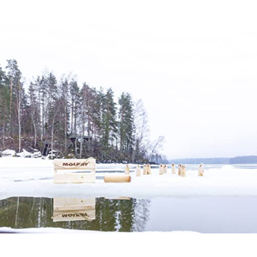 Molkky - Classic Outdoor Pin & Skittles Game for All Ages