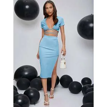 Floerns Women's Stylish 2 Piece Outfit for Every Occasion