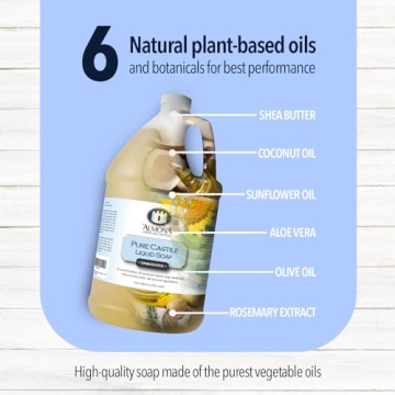 La Almona Pure Castile Liquid Soap for Sensitive Skin