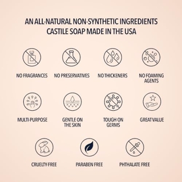 La Almona Pure Castile Liquid Soap for Sensitive Skin