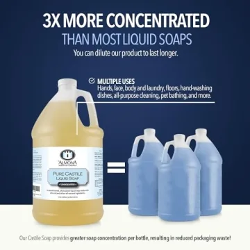 La Almona Pure Castile Liquid Soap for Sensitive Skin