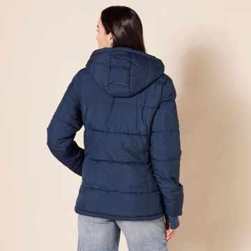 Warm Stylish Amazon Essentials Quilted Hooded Puffer Coat