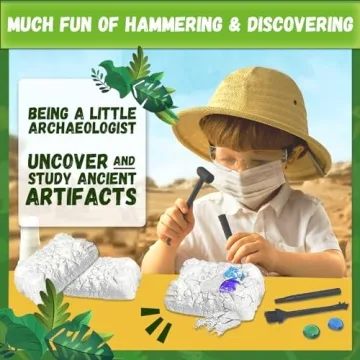 TALGIC Dinosaur Painting Kit for Kids Aged 3-8