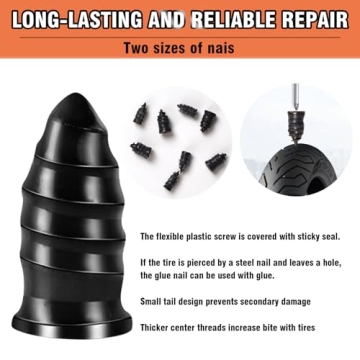 Tire Repair Glue Kit for Cars and Bikes 10ml x 2
