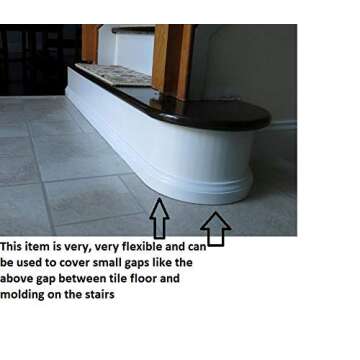 FLEXTRIM Flexible Cove Molding Easily Installed Waterproof