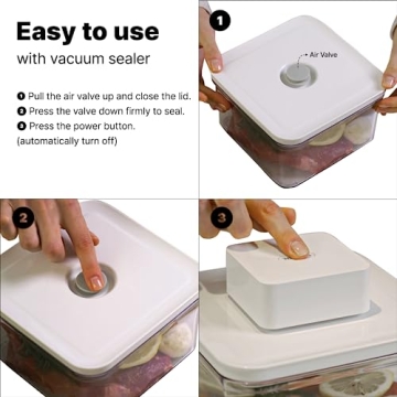 VAKUEN Premium Airtight Food Storage Containers Set