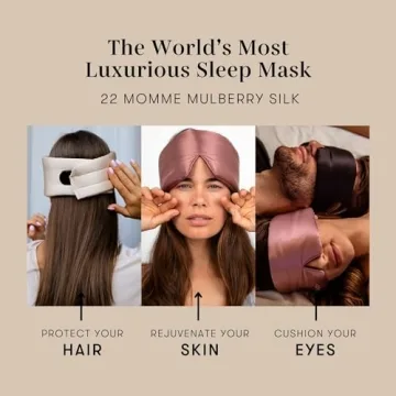 DROWSY Silk Sleep Mask for Ultimate Luxury Sleep Comfort