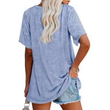 Stylish V Neck T-Shirts for Women - Comfort Meets Style