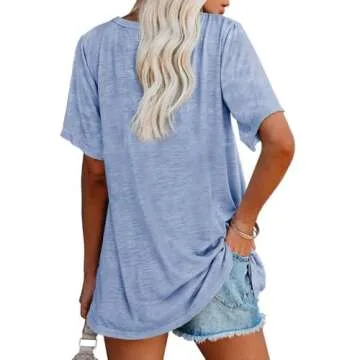 Stylish V Neck T-Shirts for Women - Comfort Meets Style