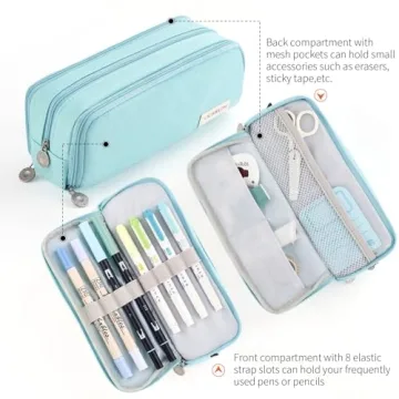 CICIMELON Large Capacity Pencil Pouch for Organization
