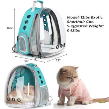 Lollimeow Cat Carrier Backpack: Your Pet's Travel Buddy