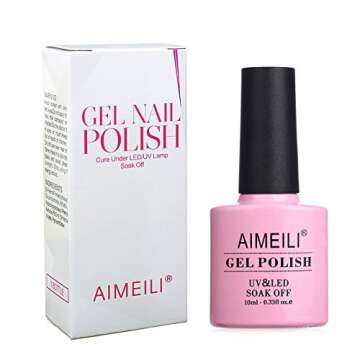 AIMEILI Soak Off U V LED Temperature Color Changing Chameleon Gel Nail Polish - Sunset (TC17) 10ml