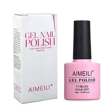 AIMEILI Soak Off U V LED Temperature Color Changing Chameleon Gel Nail Polish - Sunset (TC17) 10ml