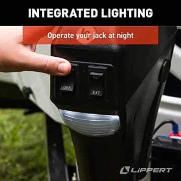 Lippert Power Tongue Jack for RVs Lifts 3,500 lbs Easily
