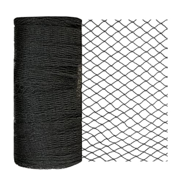 Junkogo Bird Netting 25x50 Ft, 1 in Mesh Heavy Duty Garden Netting Pest Barrier for Plants, Fruit Tr...