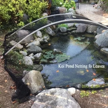 Junkogo Bird Netting 25x50 Ft Heavy Duty Garden Barrier