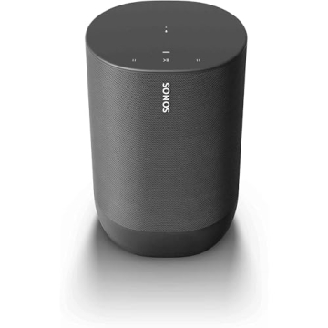 Sonos Move - Versatile Battery-Powered Smart Speaker for Indoor and Outdoor Listening