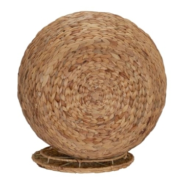 Household Essentials Stylish Water Hyacinth Storage Basket