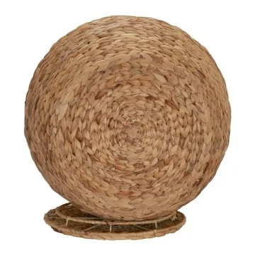 Household Essentials Stylish Water Hyacinth Storage Basket