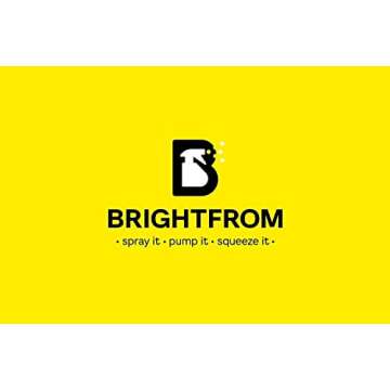 BRIGHTFROM Foaming Soap Dispenser Pump Bottles, BPA-free